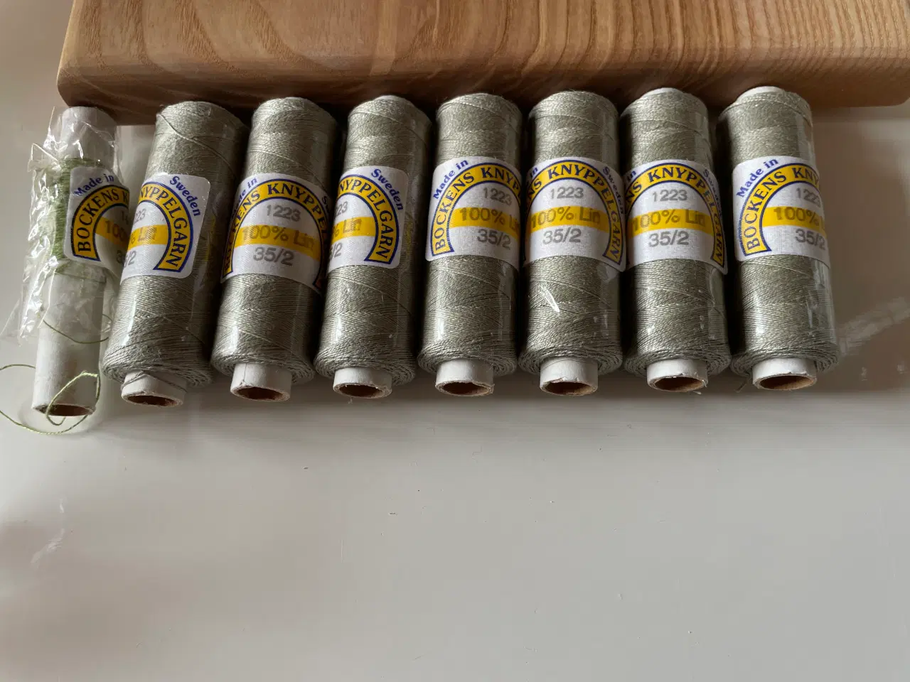 Billede 1 - Kniplegarn Hør 35/2
