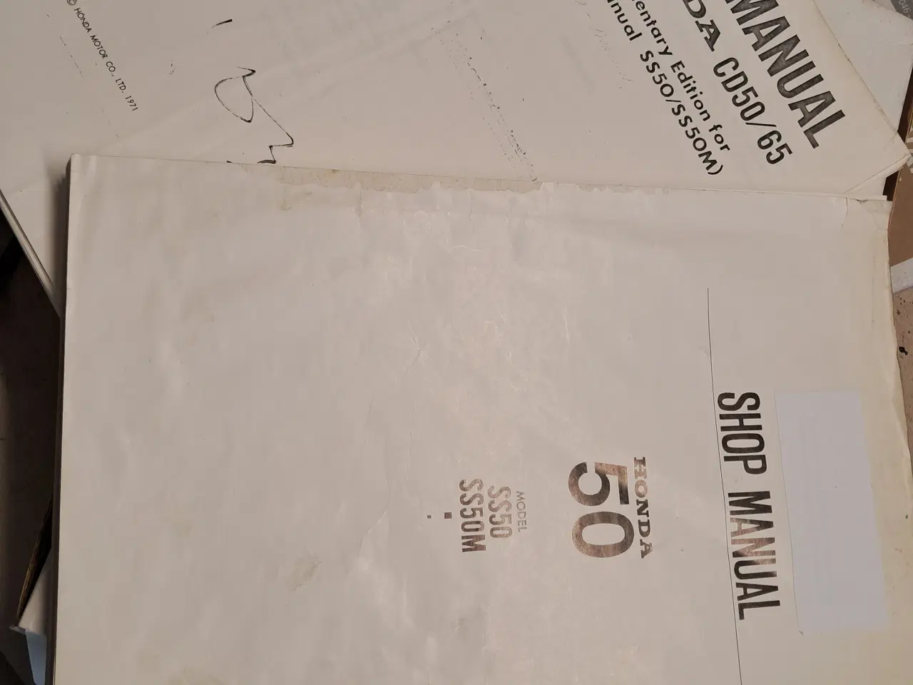 Billede 4 - CD 50 original værkstedsmanual og Partslist