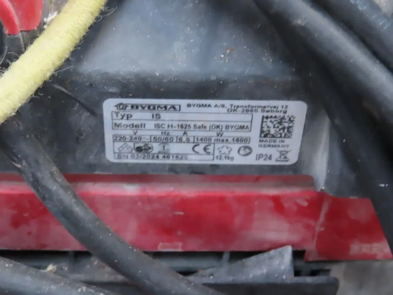 Billede 4 - Støvsuger BYGMA ISC H-1625 SAFE