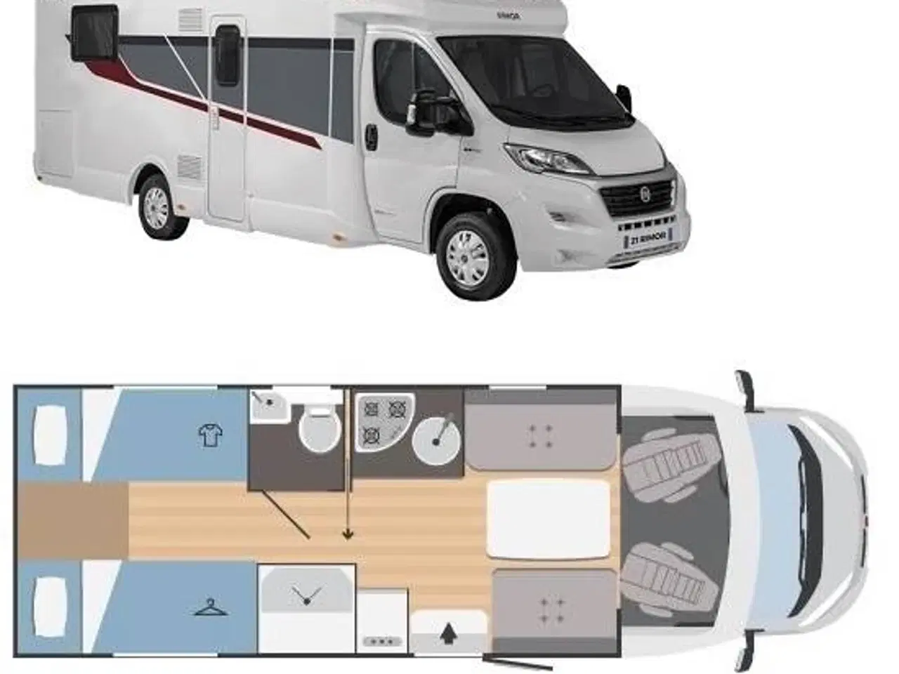 Billede 11 - Rimor Seal 99 Plus Autocamper 