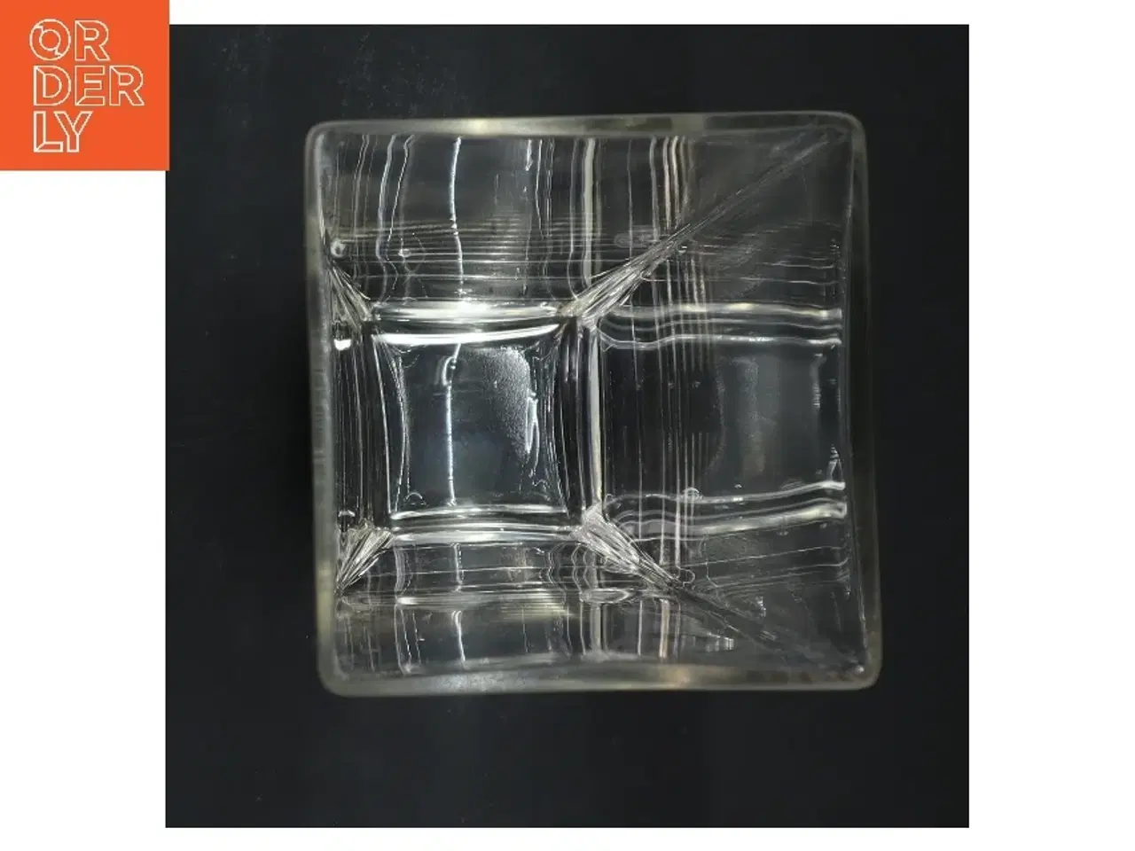 Billede 2 - Rektangulær glasvase (str. 23,5 cm)