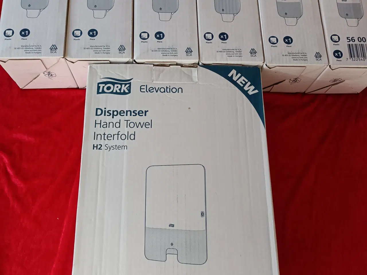 Billede 1 - 6 stk Dispenser Tork Elevation S1 + 1 Towel