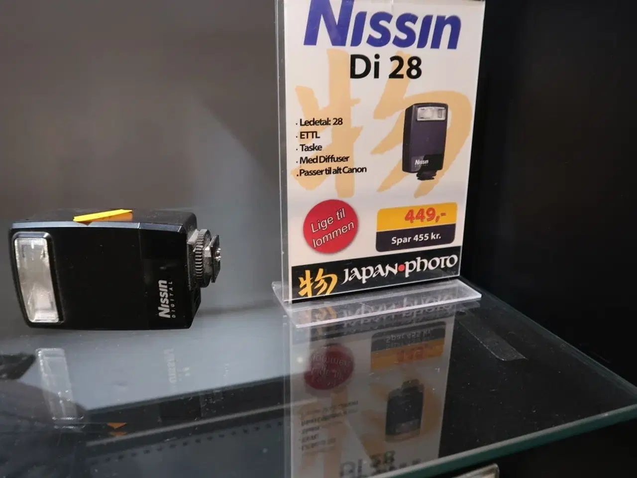 Billede 3 - Flash NISSIN DI 28 samt 2 skt. Objektivadaptere