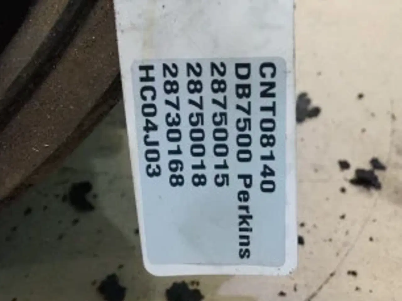 Billede 14 - Dronningborg D7500 Motorremskive Perkins