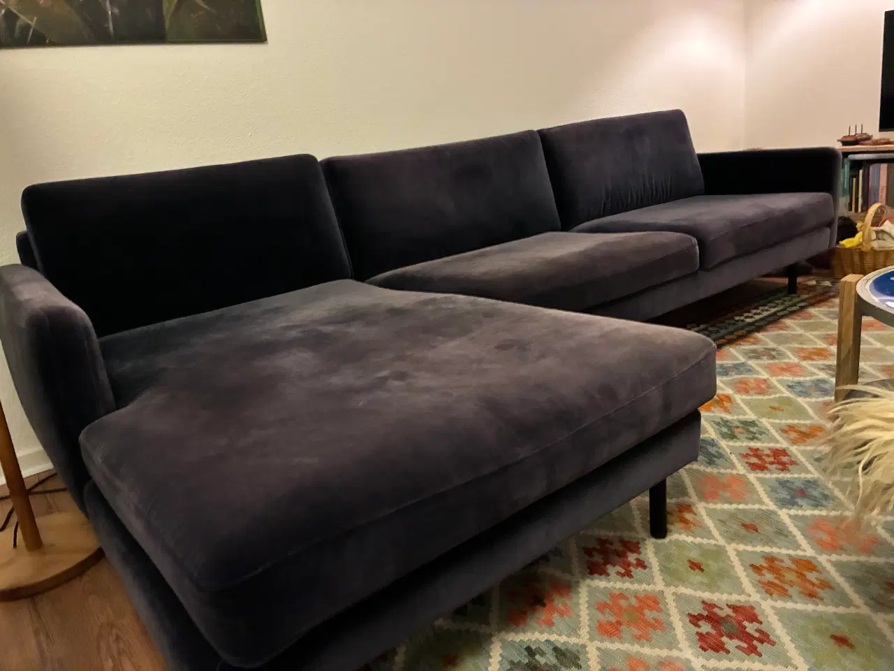Billede 2 - Sofa med chaiselong 