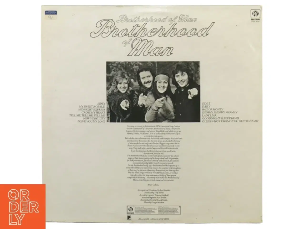 Billede 4 - Brotherhood of man fra Pe Records (str. 30 cm)