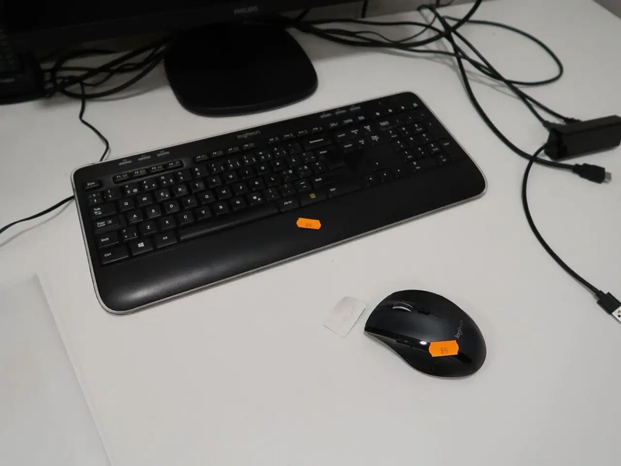 Billede 1 - Computerskærm PHILIPS 243V, tastatur, mus