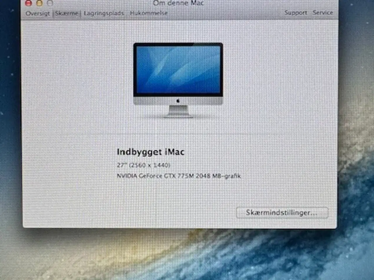 Billede 4 - Apple iMac 27" 2011 Desktop Computer 