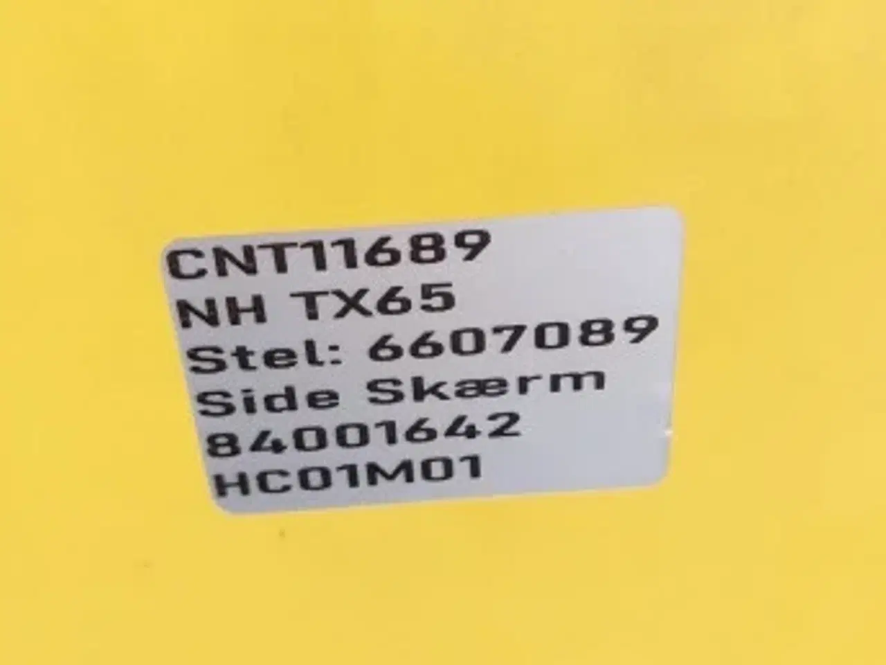 Billede 13 - New Holland TX65 Side Skærm 84001642