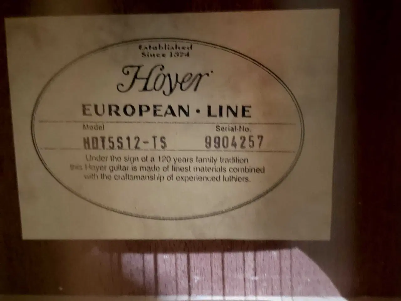 Billede 1 - 12 strenget guitar