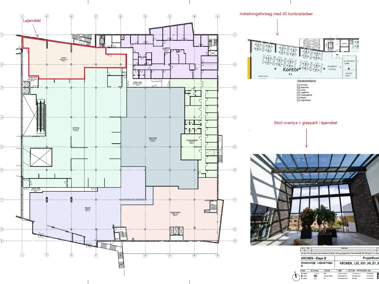 Billede 10 - Kontorlokale i Kronen beliggende på Vanløse Tog- og Metrostation 