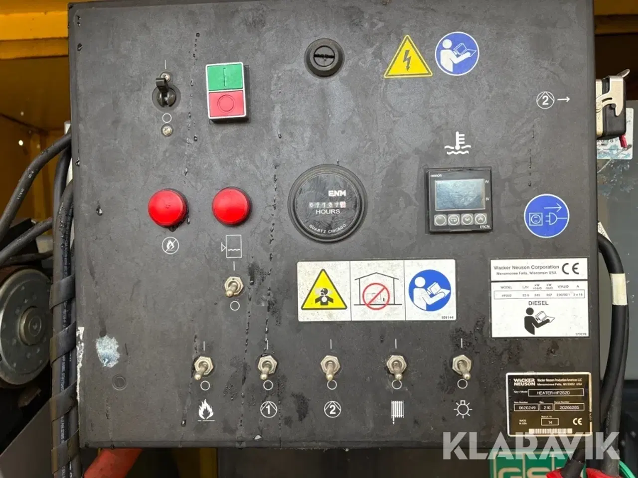 Billede 12 - Hydronisk luftvarmer Wacker neuson HP 252 D