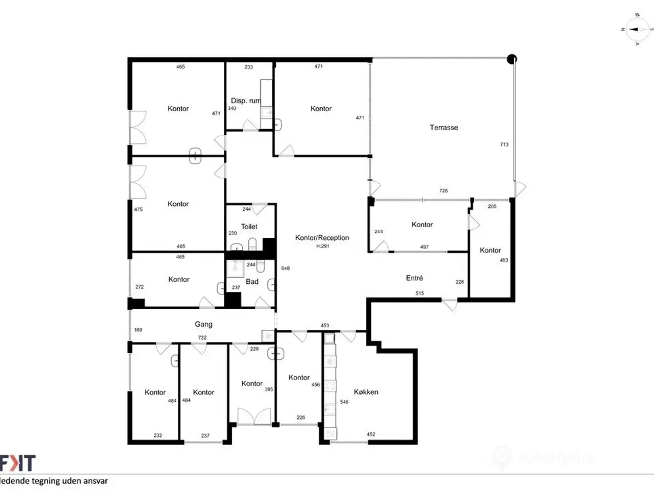 Billede 8 - Kliniklejemål lige ved Hundige Station og Waves