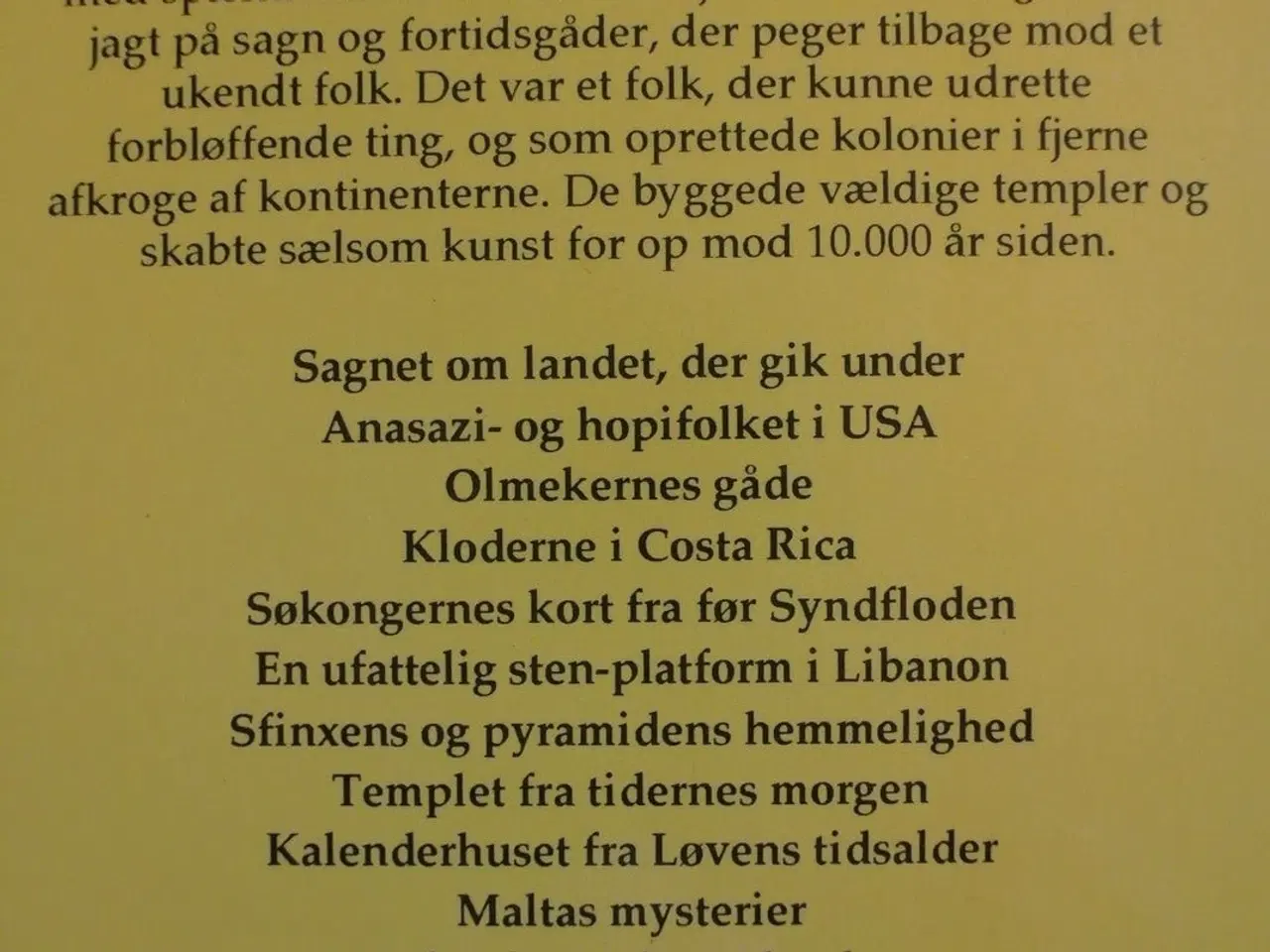 Billede 3 - det glemte folk 1-2. 1. vesten og østen for aztlan