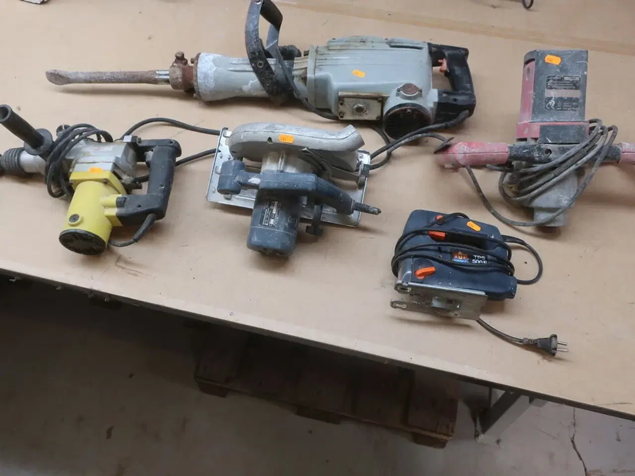 Billede 1 - 5 stk. elværktøj