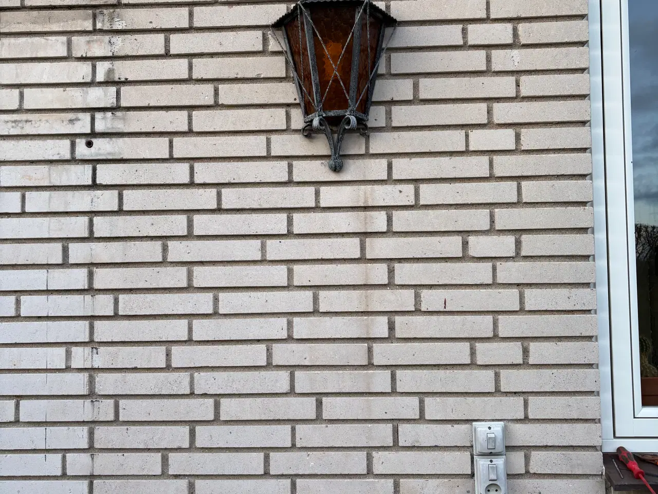 Billede 1 - Udendørs lampe til retro