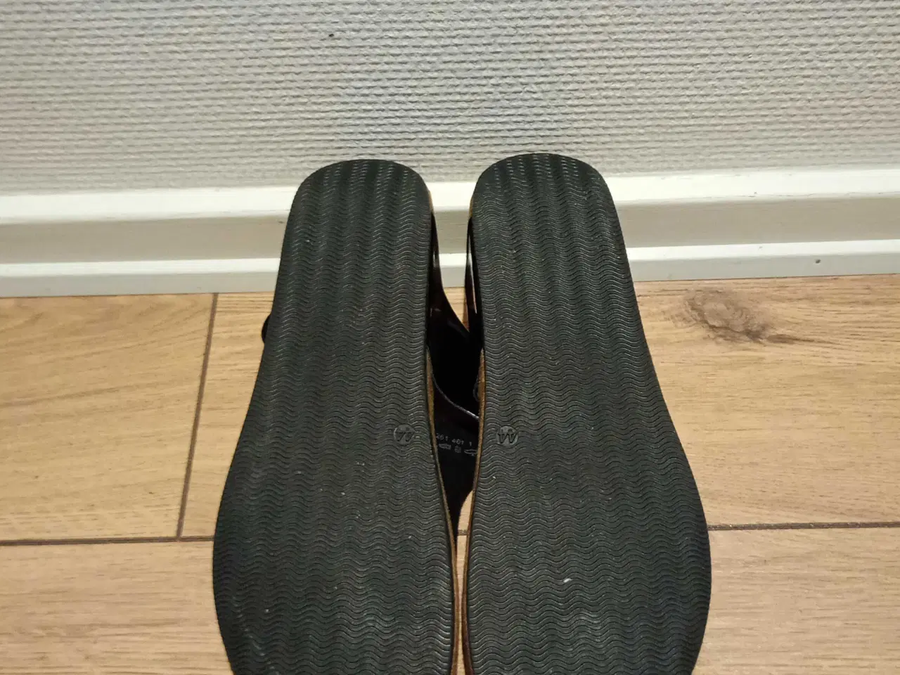 Billede 2 - Fine sandaler, GRACELAND, skind, sort, str 44.