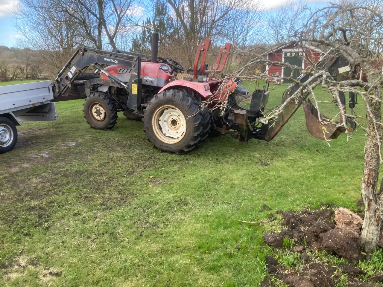 Billede 3 - Sød lille traktor