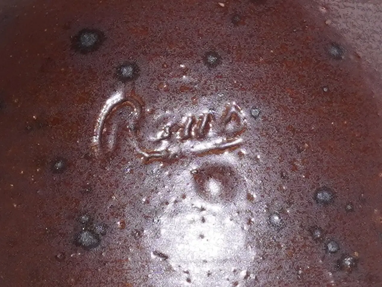 Billede 3 - Vintage vase / krukke i stentøj fra Raus Keramik