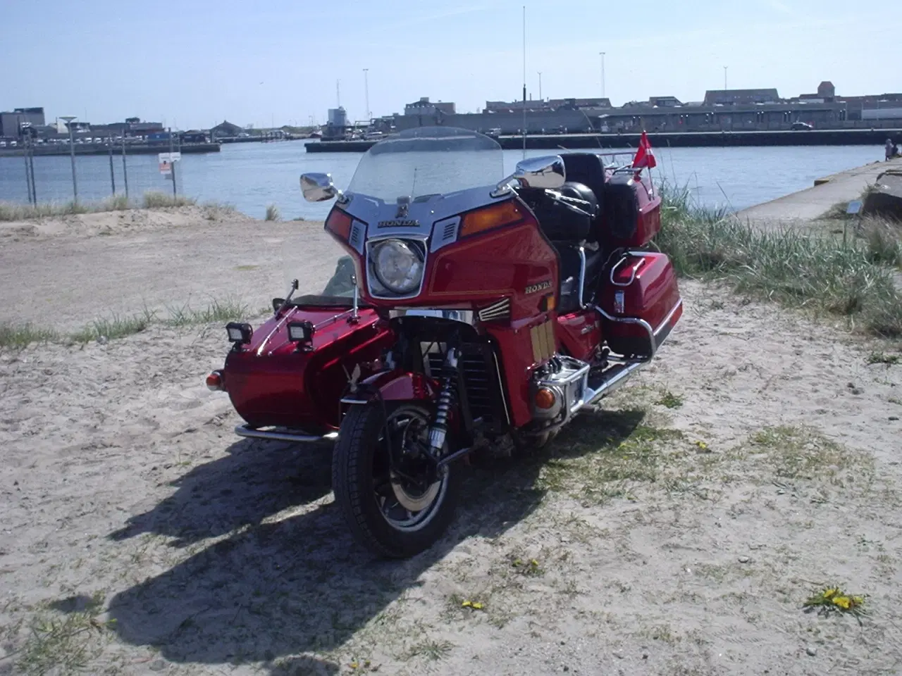 Billede 3 - Honda GL med sidevogn 1980 Nysynet