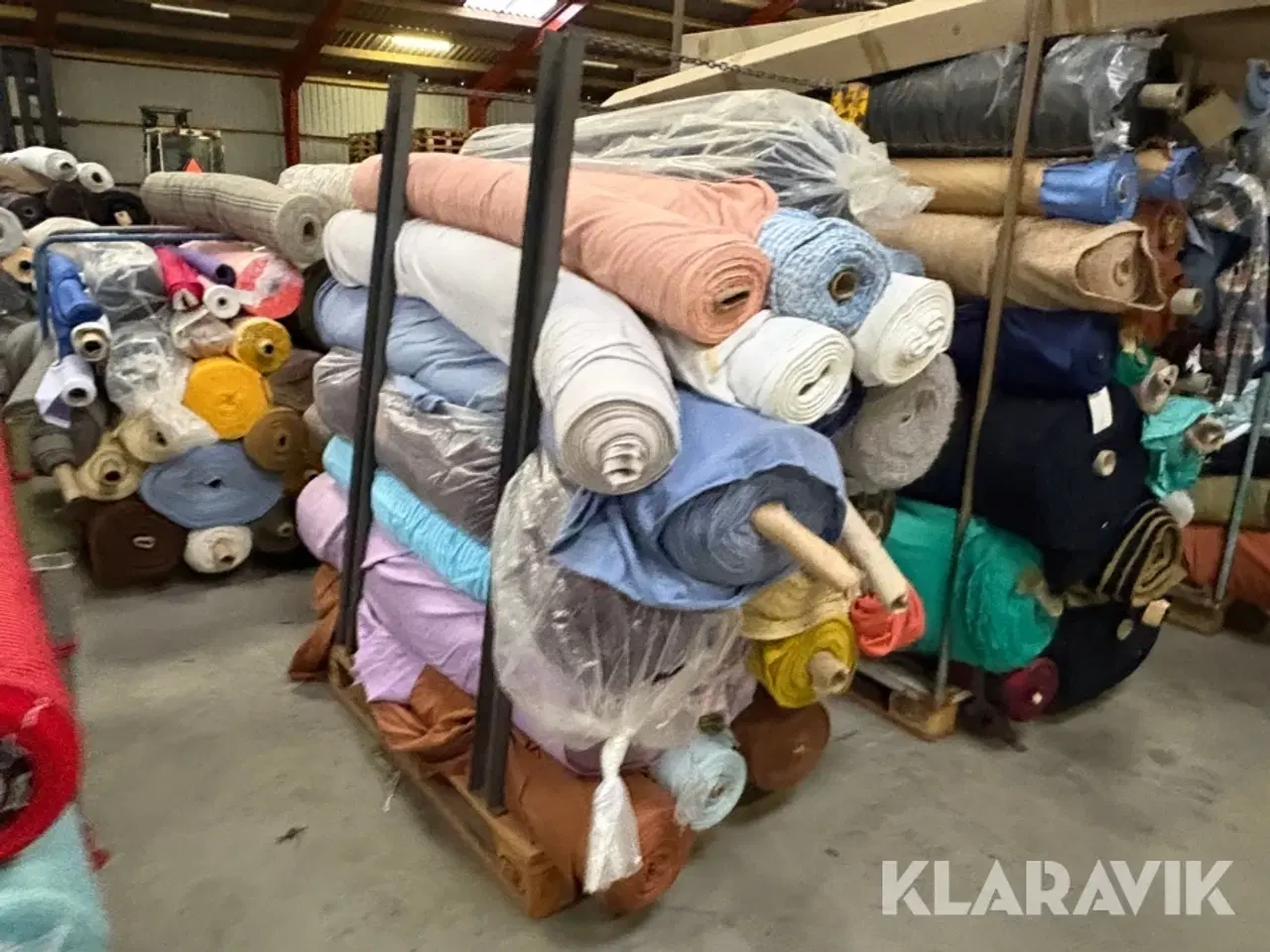 Billede 6 - Stof metervarer 125.000 meter - 2400 ruller