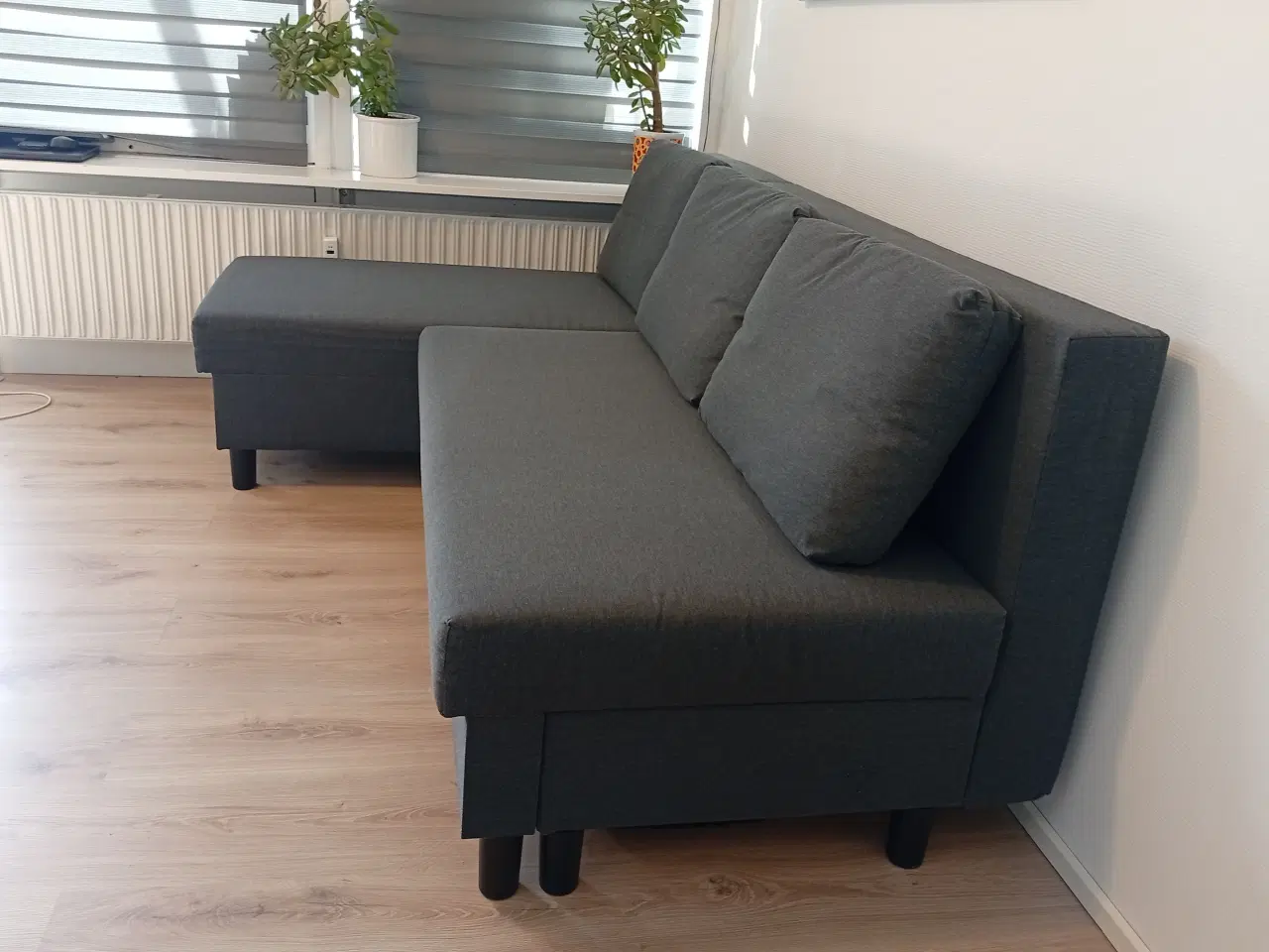 Billede 5 - ÄLVDALEN 3-pers. sovesofa med chaiselong, Knisa gr