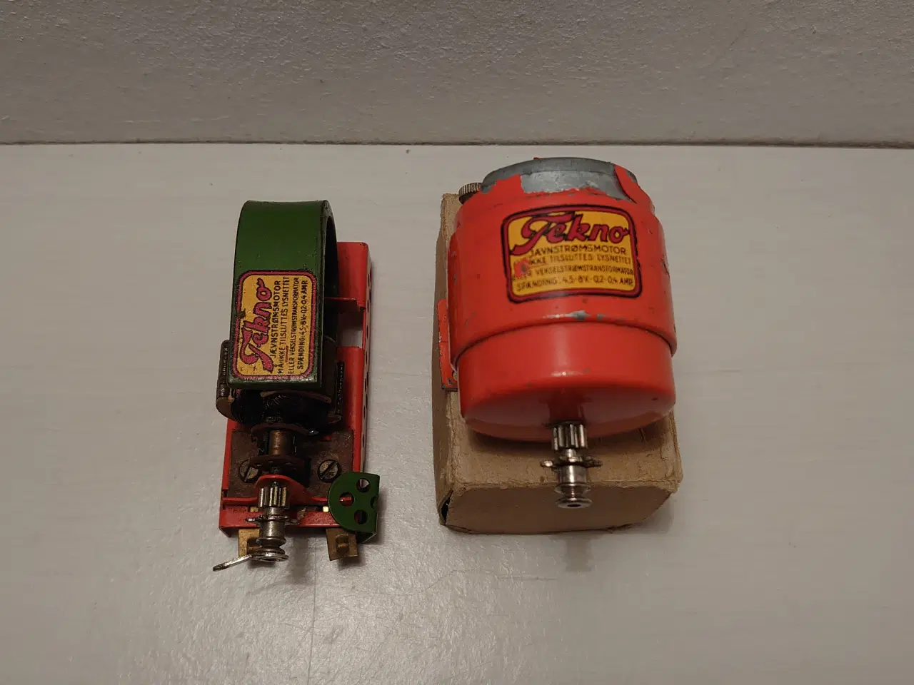 Billede 3 - Tekno: 2 stk elmotorer. Virker fint.