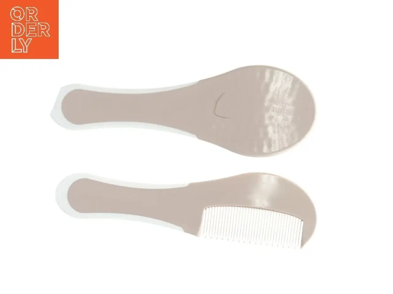 Billede 2 - Massagebørste og kam sæt fra Bebejou (str. 17 x 5 cm)