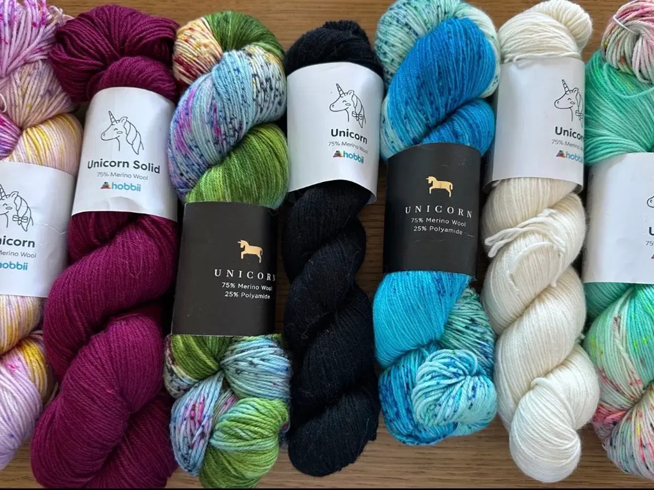Billede 1 - 700 g. Unicorn Sock Merino. Røgfrit