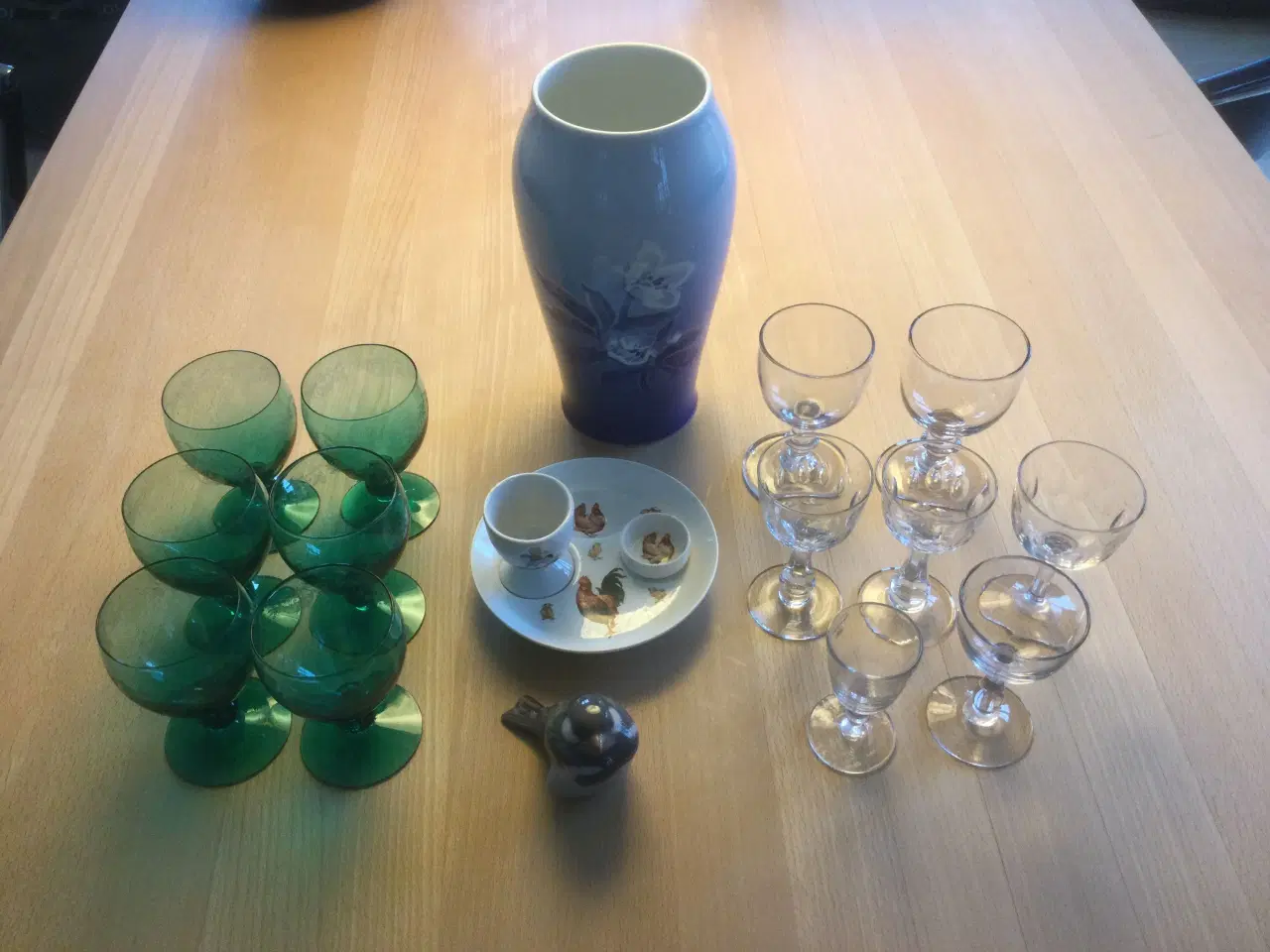 Billede 2 - Vase og glas