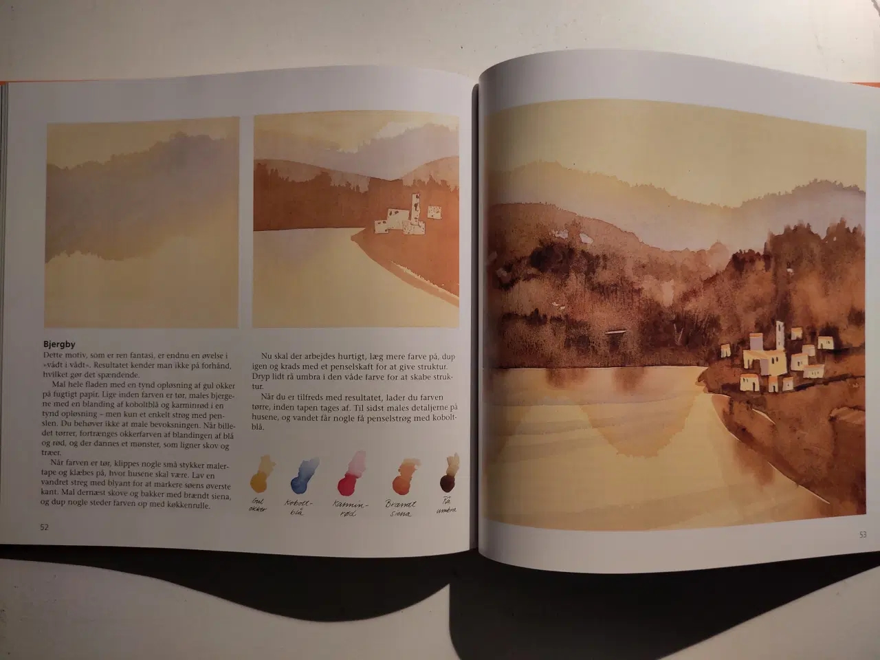 Billede 4 - AKVAREL TRIN FOR TRIN