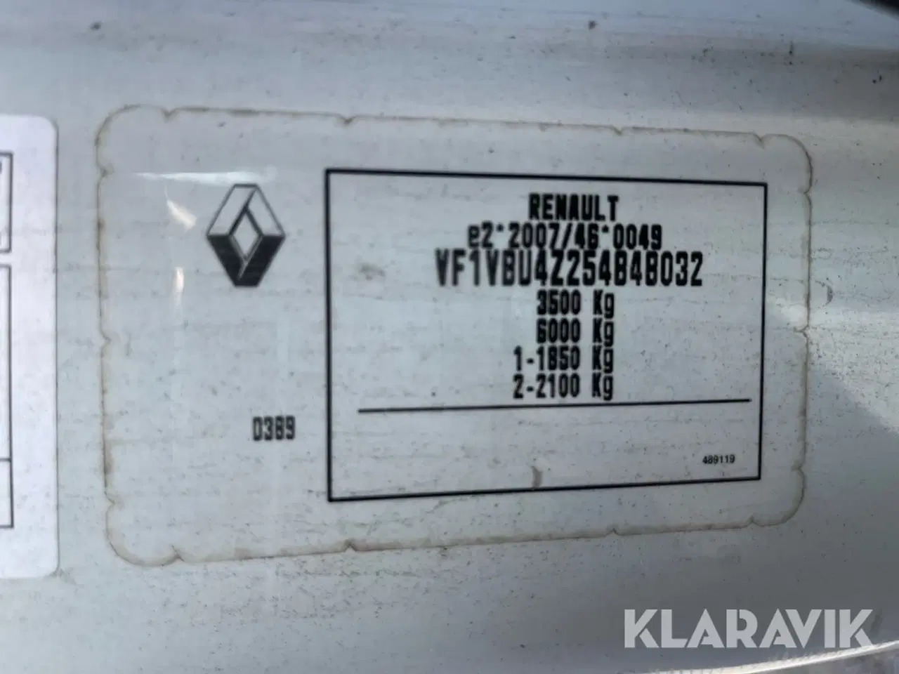 Billede 5 - Varebil Renault Master