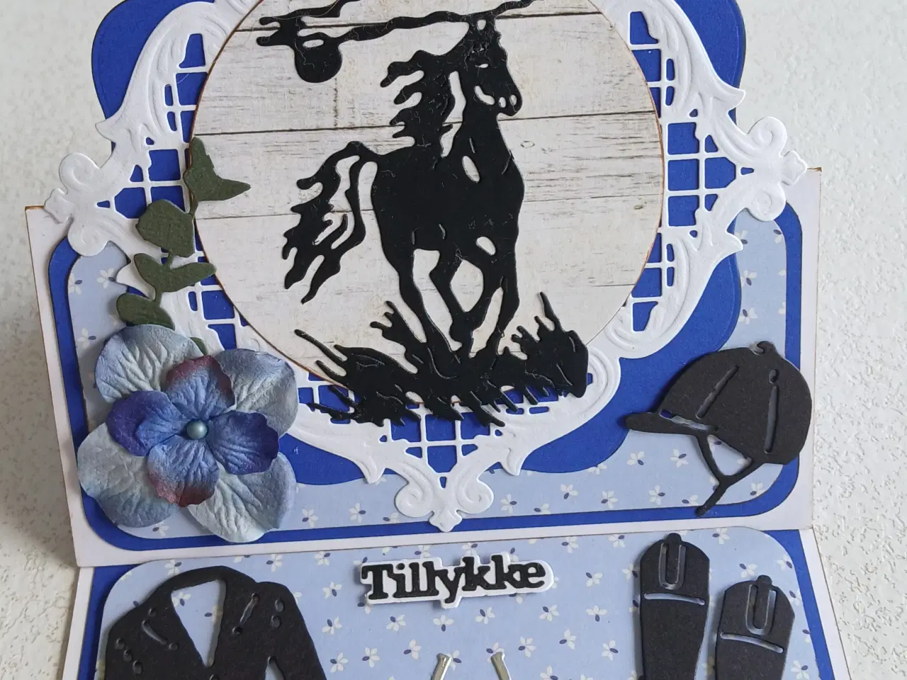 Billede 9 - Heste kort med tillykke på sælges.