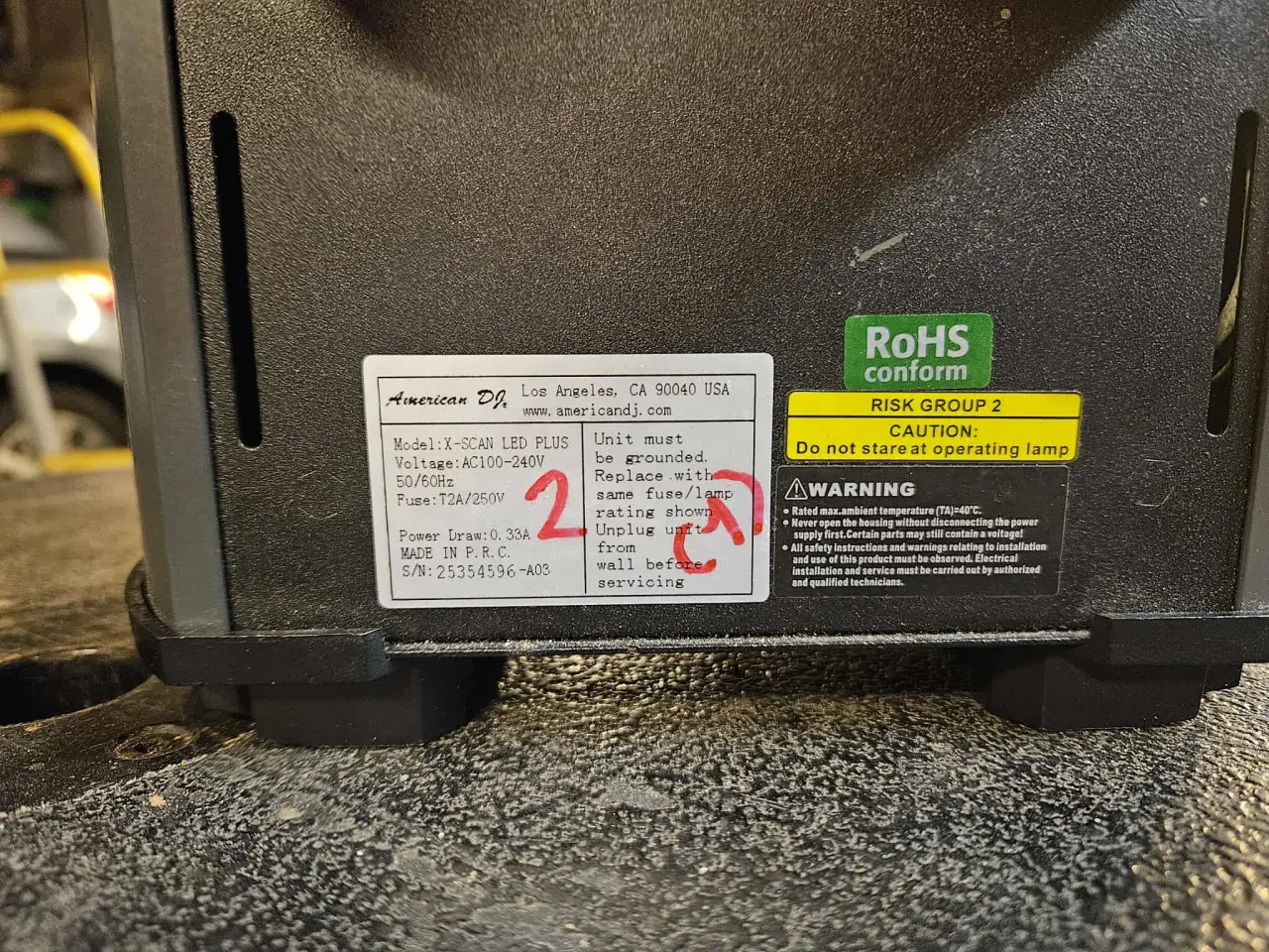 Billede 6 - x scan led plus american dj