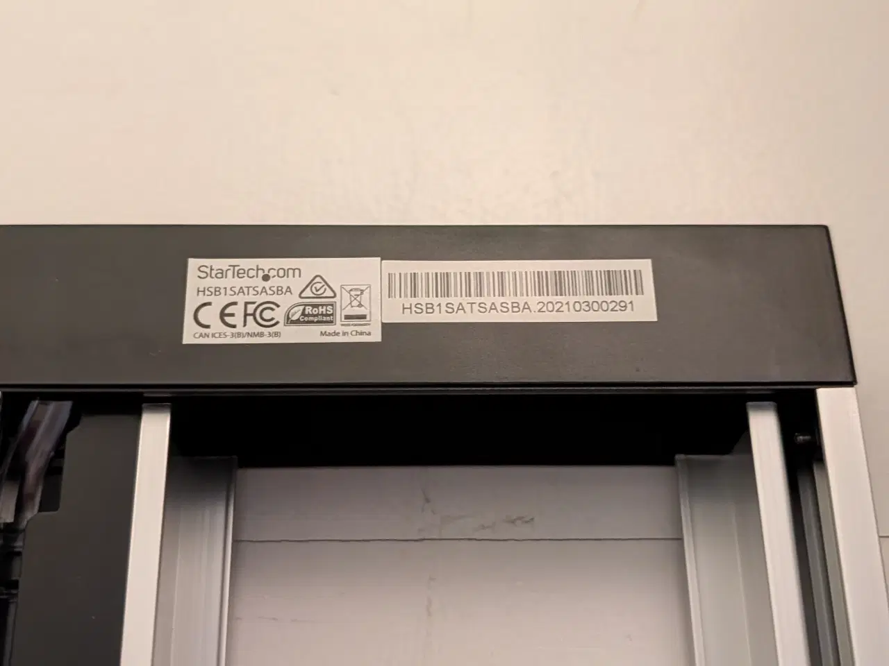 Billede 3 - StarTech 3.5" Hot-Swap Bay HSB1SATSASBA – SATA/SAS