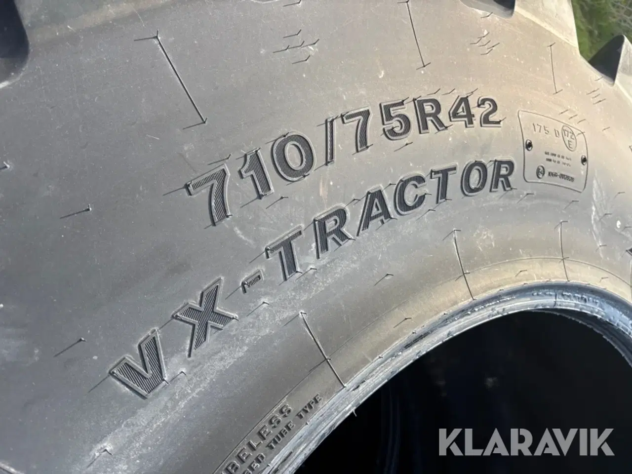 Billede 7 - Dæk Bridgestone VX-Tractors 4 styk