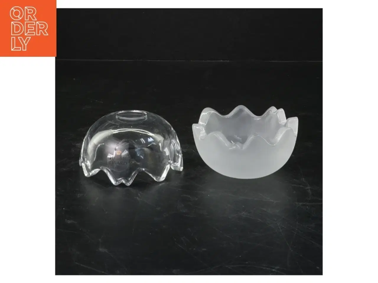 Billede 1 - Holmegaard glas og potte fra Holmegaard (str. Ø 7,5 cm)