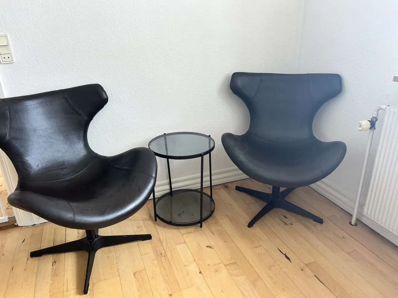 Billede 1 - Sinnerup Kato loungestol læder mærke brun