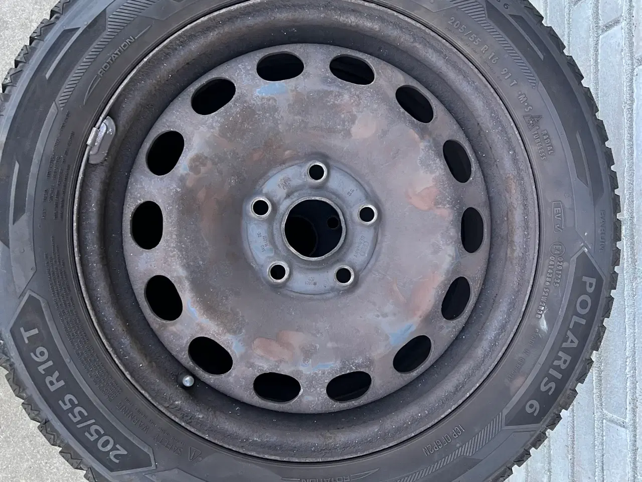 Billede 3 - Nye vinterdæk til VW Touran