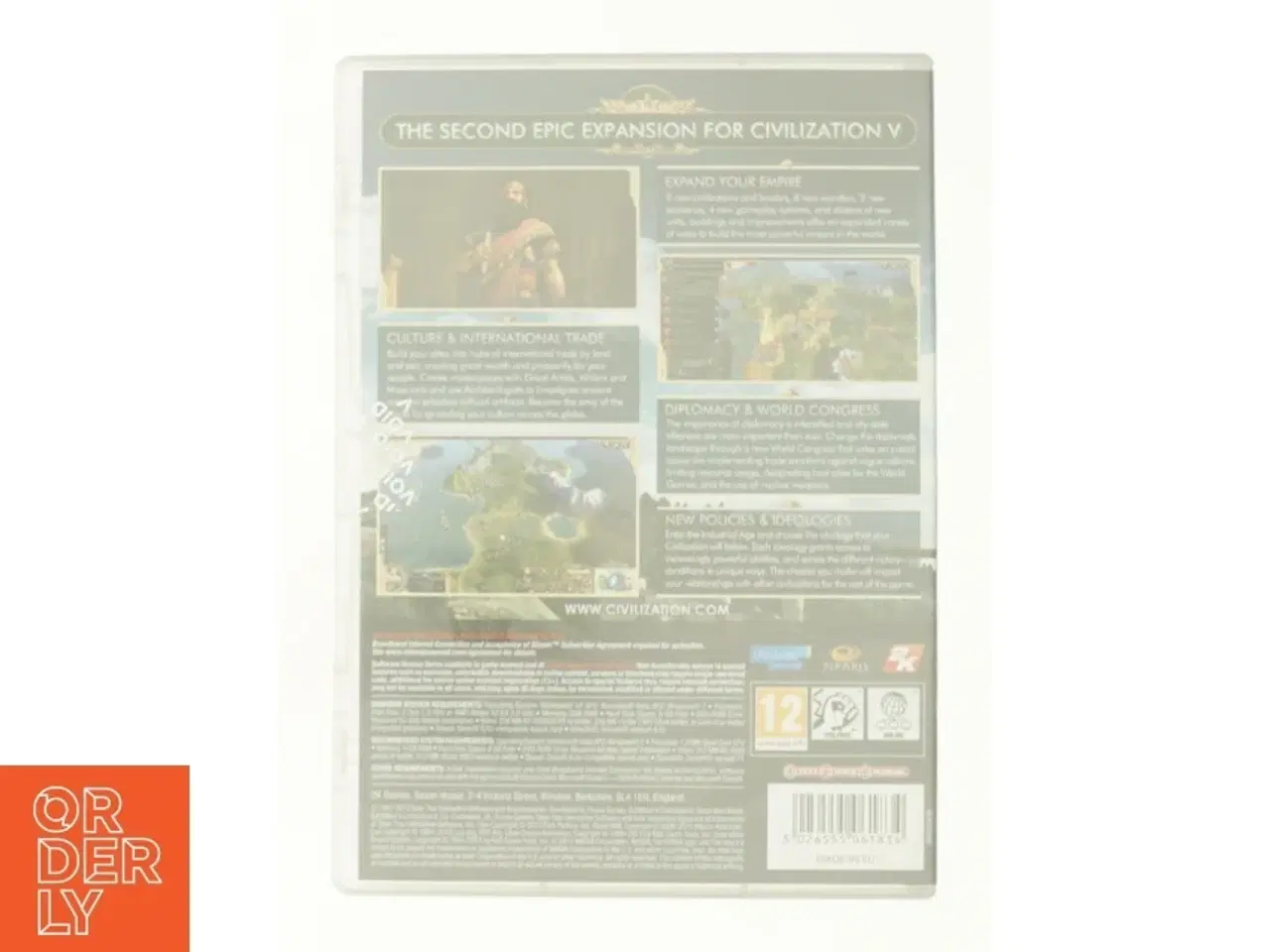Billede 3 - Sid Meier's Civilization V: Brave New World for PC / Mac - Steam Download Code fra DVD