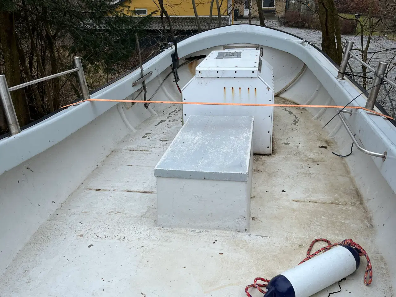 Billede 1 - Super Hobro jolle med nyrenoveret 16 hp yanmar 