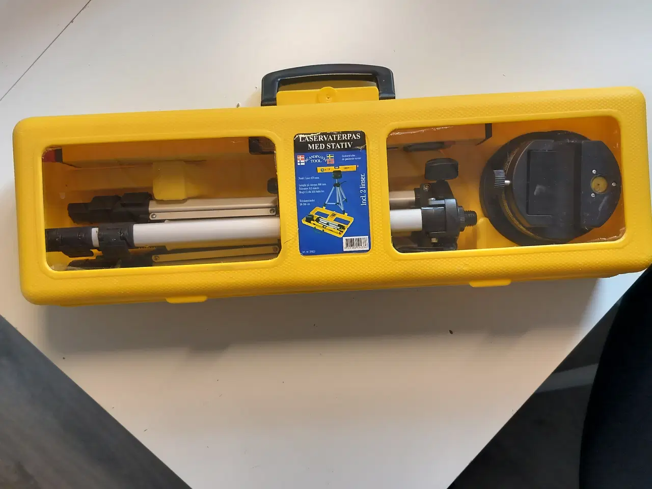 Billede 1 - Nivellerings laservaterpas i kuffert 