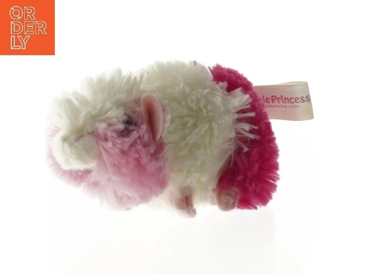 Billede 2 - Blød plys bamse fra Princess (str. 13 x 7 cm)