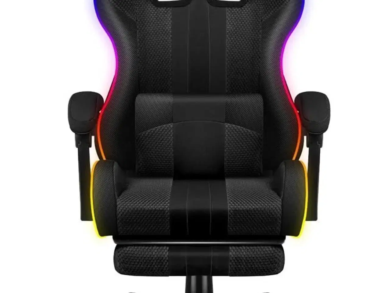 Billede 2 - Gamerstol Huzaro Force 4.7 RGB Mesh – ergonomisk med fodstøtte
