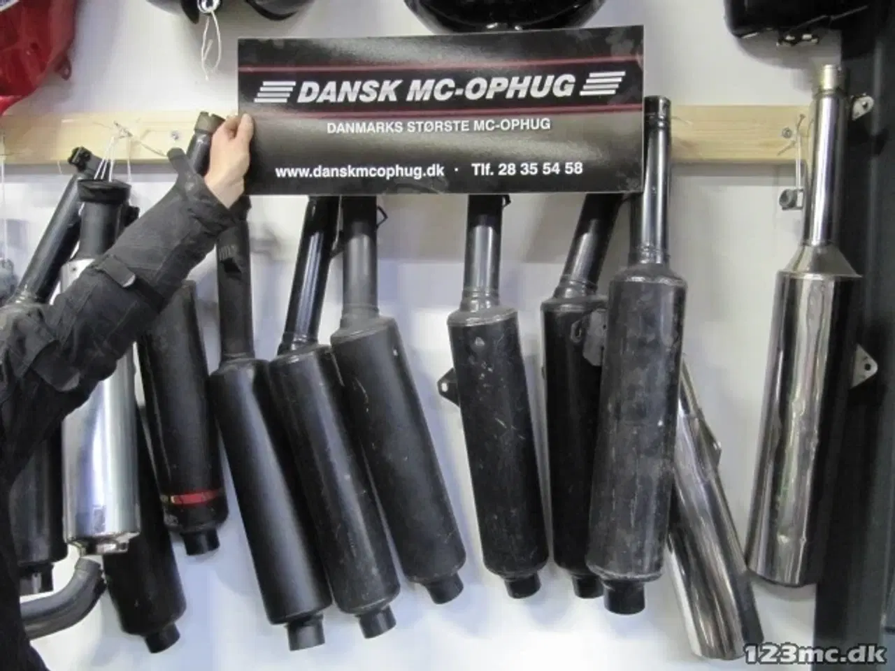 Billede 1 - Udstødning