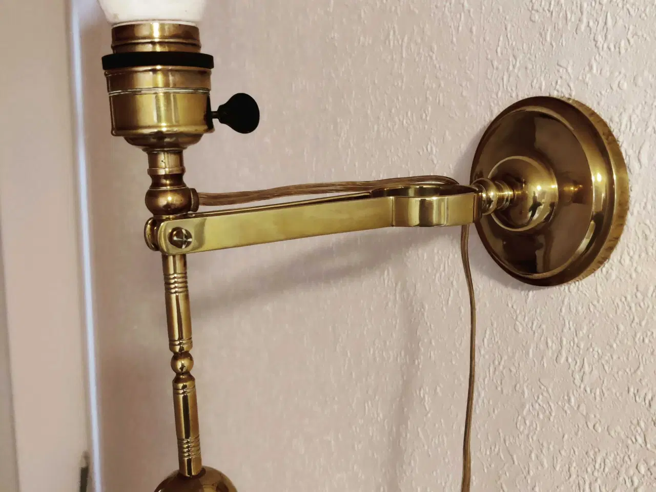 Billede 1 - Skibslampe i messing