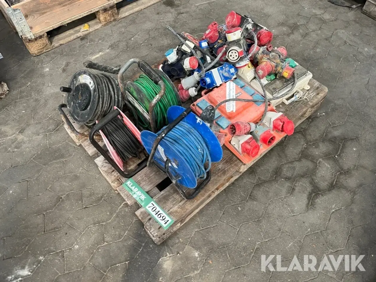 Billede 5 - Lot - Diverse el dele og kabeltromler