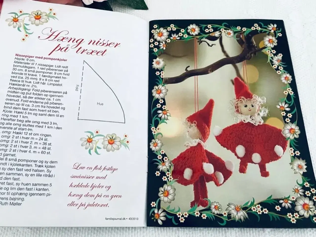 Billede 2 - Nisser hæfte jule hobby projekter 