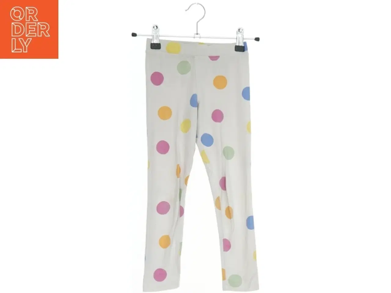 Billede 1 - Børne leggings med farverige prikker fra H&M (str. 116)