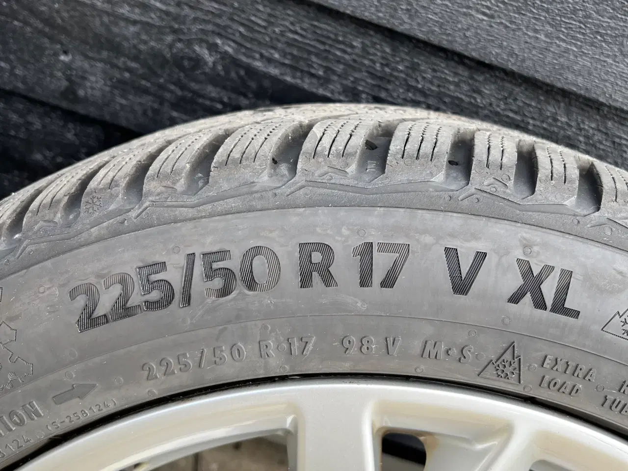 Billede 3 - Vinterhjul, originale 17” Audi fælge